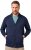 JP1880 Sweat Jacket Shawl Collar Navy - Puloveri & dukserice - Muške Puloveri & dukserice veliki brojevi