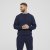 North Latitude Denim Crew Neck Sweatshirt Navy Blue TALL - TALL puloveri - 