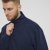 North Latitude Denim Half-Zip Sweatshirt Navy Blue TALL - TALL puloveri - 