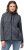 Ulla Popken Heather Knit Fleece Jacket Navy - Puloveri & dukserice - 