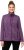 Ulla Popken Heather Knit Fleece Jacket Dark Purple - Puloveri & dukserice - 