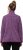 Ulla Popken Heather Knit Fleece Jacket Dark Purple - Puloveri & dukserice - 