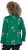 Ulla Popken Candy Cane Graphic Sweatshirt Meadow Green - Puloveri & dukserice - 