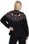 Ulla Popken Norwegian Style Christmas Sweater Black - Puloveri & dukserice - 