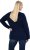 Ulla Popken Christmas Motif Classic Fit Sweater Navy - Puloveri & dukserice - 