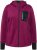 Ulla Popken HYPRAR Zip Front Hooded Stretch Sweatshirt Blackberry - Puloveri & dukserice - 