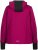 Ulla Popken HYPRAR Zip Front Hooded Stretch Sweatshirt Blackberry - Puloveri & dukserice - 
