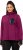 Ulla Popken HYPRAR Zip Front Hooded Stretch Sweatshirt Blackberry - Puloveri & dukserice - 