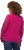 Ulla Popken Shaker Stitch Cropped Gathered Sweater Fuchsia Pink - Puloveri & dukserice - 