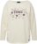 Ulla Popken Dreaming Time Long Sleeve Sweatshirt Chalk - Puloveri & dukserice - 