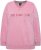 Ulla Popken Graphic BE UNIQUE Inverted Seam Sweatshirt Raspberry - Puloveri & dukserice - 