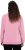 Ulla Popken Graphic BE UNIQUE Inverted Seam Sweatshirt Raspberry - Puloveri & dukserice - 