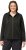 Ulla Popken Textured Metallic Knit Sweatshirt With Hood Graphite Grey - Puloveri & dukserice - 