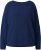 Ulla Popken Inverted Seam Long Sleeve Sweatshirt Navy - Puloveri & dukserice - 