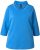Ulla Popken Classic Fit with Side Slits 3/4 Sleeve Sweatshirt Royal Blue - Puloveri & dukserice - 