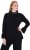 Ulla Popken Flared Sleeve Turtleneck Sweater Black - Puloveri & dukserice - 