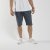 North Latitude Sweatshorts Blue Melange TALL - Sportske hlače & kratke - Muške Trenirke Veliki Brojevi