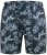 D555 Cleethorpes Hawaii Printed Swimshorts Navy - Kupaće hlače - muške Kupaće hlače veliki brojevi