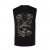 JP1880 Tanktop Skulls Black - Majice Kratkih Rukava - Muške Majice Kratkih Rukava Veliki Brojevi 