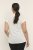 Kaffe Curve Lina V-Neck T-Shirt White - Majice - 