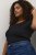 Kaffe Curve Carina Majica Duboko crna - Majice - 