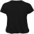 Kaffe Curve Jena V-Neck Majica Duboko crna - Majice - 