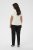 Kaffe Curve Jena V-Neck Majica Chalk - Majice - 