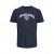 Jack & Jones Ounce T-Shirt Navy - Majice Kratkih Rukava - Muške Majice Kratkih Rukava Veliki Brojevi 