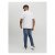 Jack & Jones Conrad T-Shirt White - Majice Kratkih Rukava - Muške Majice Kratkih Rukava Veliki Brojevi 