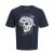 Jack & Jones Roxbury T-Shirt Navy - Majice Kratkih Rukava - Muške Majice Kratkih Rukava Veliki Brojevi 