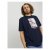 Jack & Jones Copenhagen Photo T-Shirt Navy - Majice Kratkih Rukava - Muške Majice Kratkih Rukava Veliki Brojevi 