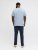 Jack & Jones Brandon T-Shirt Celestial Blue - Majice Kratkih Rukava - Muške Majice Kratkih Rukava Veliki Brojevi 
