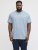 Jack & Jones Brandon T-Shirt Celestial Blue - Majice Kratkih Rukava - Muške Majice Kratkih Rukava Veliki Brojevi 
