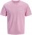 Jack & Jones Brandon T-Shirt Pink - Majice Kratkih Rukava - Muške Majice Kratkih Rukava Veliki Brojevi 