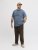 Jack & Jones Edenver T-Shirt Blue - Majice Kratkih Rukava - Muške Majice Kratkih Rukava Veliki Brojevi 
