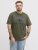 Jack & Jones Edenver T-Shirt Khaki - Majice Kratkih Rukava - Muške Majice Kratkih Rukava Veliki Brojevi 
