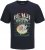 Jack & Jones King Crew Neck T-Shirt Navy - Majice kratkih rukava s printom - 