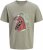 Jack & Jones King Crew Neck T-Shirt Grey - Majice kratkih rukava s printom - 