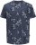 Jack & Jones Montauk T-Shirt Blue - Majice Kratkih Rukava - Muške Majice Kratkih Rukava Veliki Brojevi 