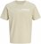 Jack & Jones Blaneo Short Sleeve T-shirt Beige - Majice Kratkih Rukava - Muške Majice Kratkih Rukava Veliki Brojevi 