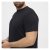 North Latitude T-Shirt O-Neck Black - Majice Kratkih Rukava - Muške Majice Kratkih Rukava Veliki Brojevi 