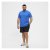 North Latitude Sport Tech T-Shirt Cobolt Blue - Majice Kratkih Rukava - Muške Majice Kratkih Rukava Veliki Brojevi 