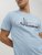 Jack & Jones Logan T-Shirt Turquoise - Majice Kratkih Rukava - Muške Majice Kratkih Rukava Veliki Brojevi 