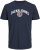 Jack & Jones Ounce T-Shirt Navy - Majice Kratkih Rukava - Muške Majice Kratkih Rukava Veliki Brojevi 