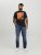 Jack & Jones Conrad T-Shirt Black - Majice Kratkih Rukava - Muške Majice Kratkih Rukava Veliki Brojevi 