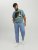 Jack & Jones Conrad T-Shirt Grey - Majice Kratkih Rukava - Muške Majice Kratkih Rukava Veliki Brojevi 