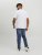 Jack & Jones Conrad T-Shirt White - Majice Kratkih Rukava - Muške Majice Kratkih Rukava Veliki Brojevi 