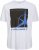 Jack & Jones Conrad T-Shirt White - Majice Kratkih Rukava - Muške Majice Kratkih Rukava Veliki Brojevi 