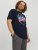 Jack & Jones Codyy T-Shirt Navy - Majice Kratkih Rukava - Muške Majice Kratkih Rukava Veliki Brojevi 