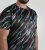 D555 Nottingham T-shirt Lightweight Black - Majice Kratkih Rukava - Muške Majice Kratkih Rukava Veliki Brojevi 